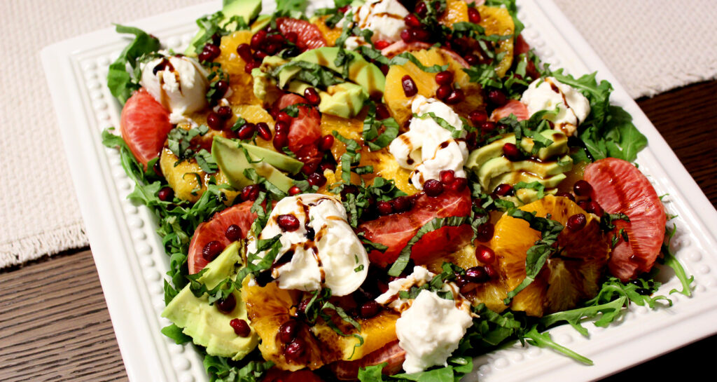 princess polly baby blue dress Bright Winter Citrus & Endive Salad with Blood Orange Honey-Mustard Dressing main image 1